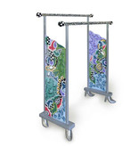 Toms Drag Bathroom rack for towels - Silver Line