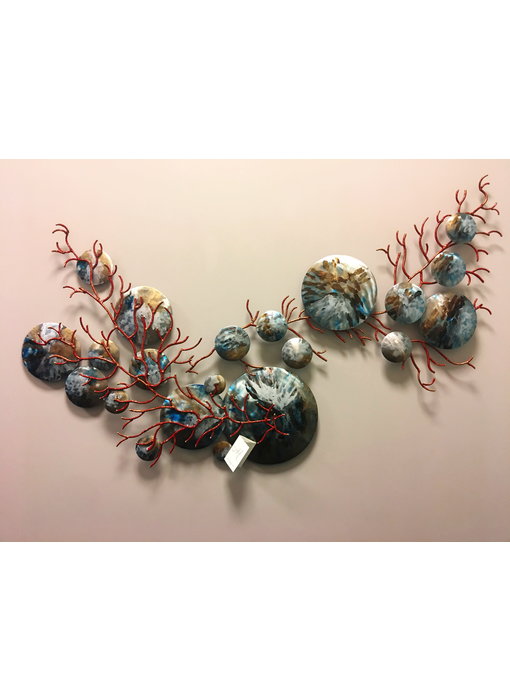 C. Jeré - Artisan House wall art sculpture Coral Moon