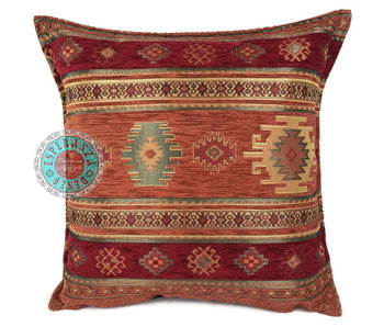 BoHo Böhmisches Zierkissenbezug  Aztec brick - 45 x 45