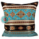 Funda de cojìn Little Peru Turquoise - 45 x 45