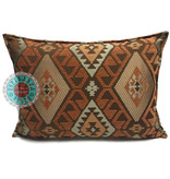 BoHo Decorative cushion of furniture fabric  -  50 x 70