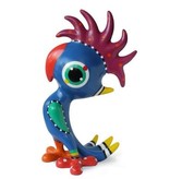 Jacky Art Cheerful colored parrot, art object by Jacky Zeegers