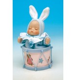 Musicboxworld Musicbox - Baby (Jungen) in einer Trommel