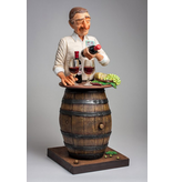 Forchino Comical character image of a wine lover