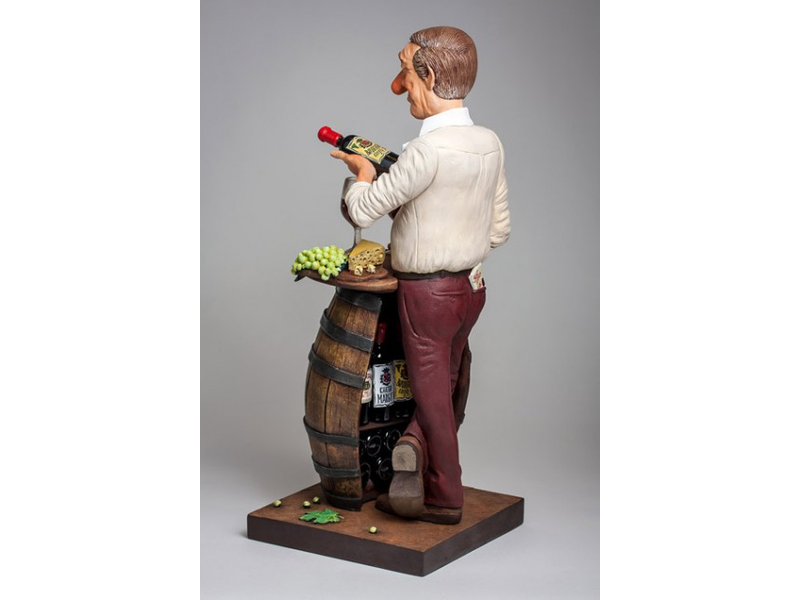 Forchino Comical character image of a wine lover