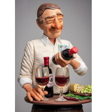 Forchino Komisches Charakterbild eines Weinliebhabers