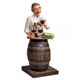 Forchino Comical character image of a wine lover