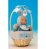 Musicboxworld Musicbox - Baby (boy) in a basket