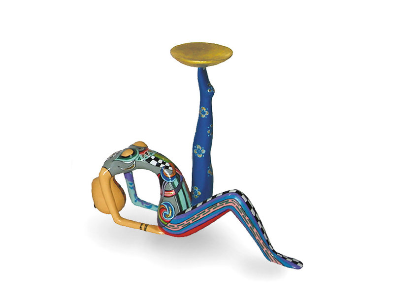 Toms Drag Acrobat - bridge position, candle holder