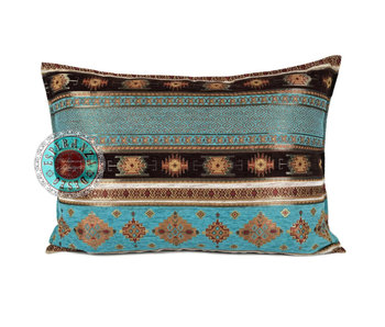 BoHo Cushion cover Little Peru Turqoise - 50 x 70 cm