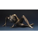 BodyTalk Female nude statue - pushing off