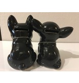 Chihuahua and French bulldog - money box