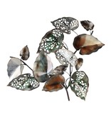 Maison de France Autumn leaves, metal wall object