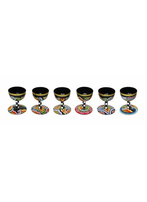 Toms Drag Egg cups, Set of 6 pcs.