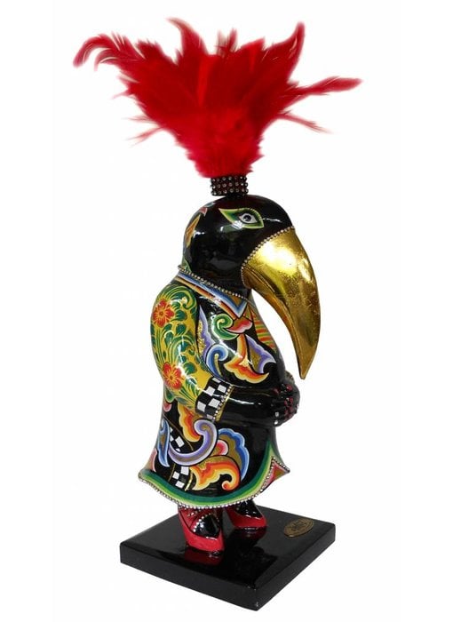 Toms Drag Bird statue raven Magnus - M