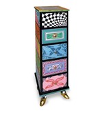 Toms Drag Colorful Drag chest with five drawers