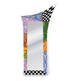 Toms Drag Asymmetric design mirror in MDF wooden frame