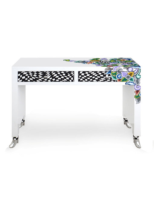 Toms Drag Console table  Silver Line