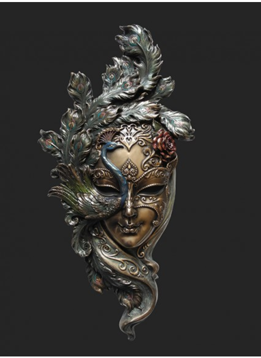 Venezianische Maske IL PAVONE