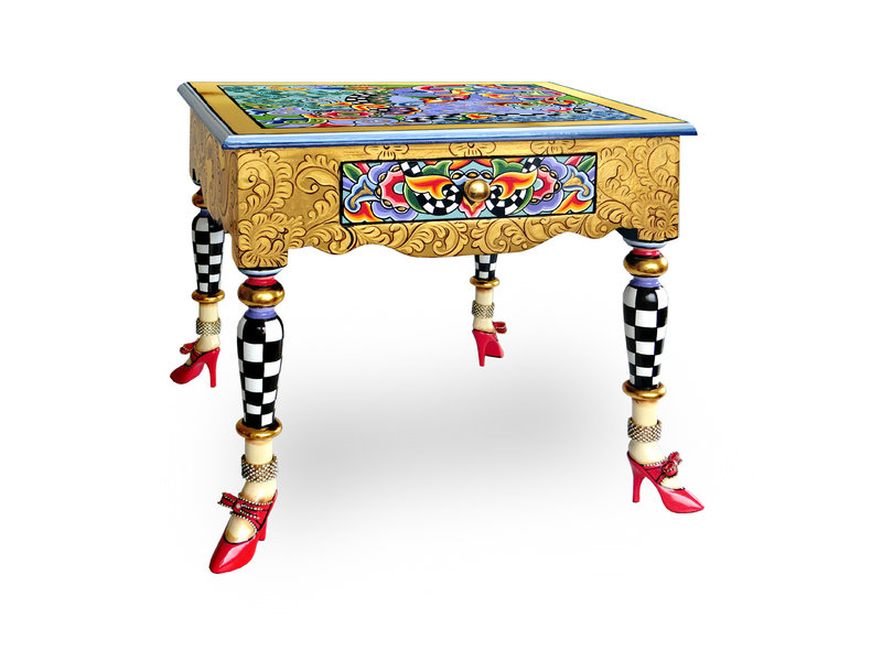 Toms Drag Rectangular side table Versailles with drawer