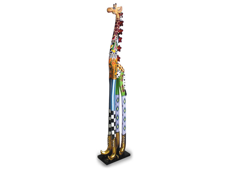 und Roxanna Möbel - Wanddekorationen DECOVISTA 150 Statuee- Toms farbenfrohe künstlerische - Drag cm Hausdeko, Giraffe
