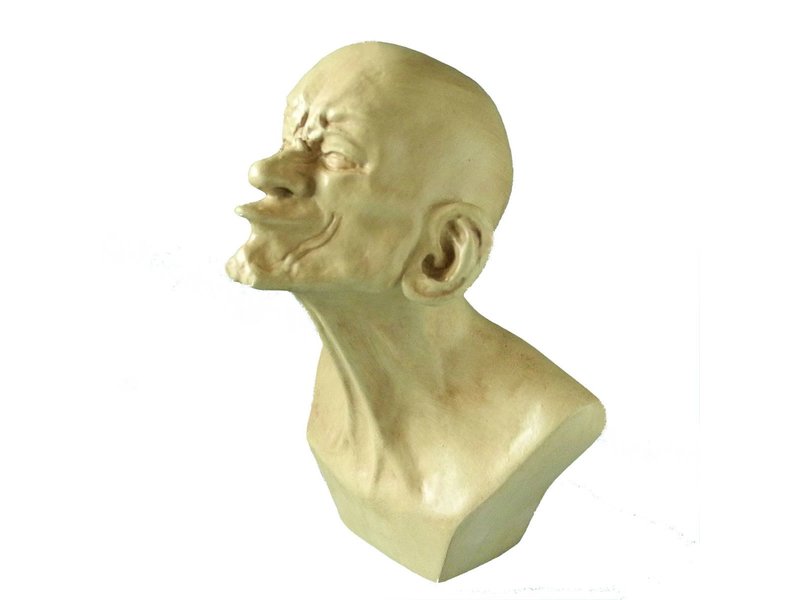 Mouseion Kleine museum-replica Beaked Head van  beeldhouwer Xaver Messerschmidt