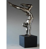 BodyTalk Large nude sculpture  training athleet on base