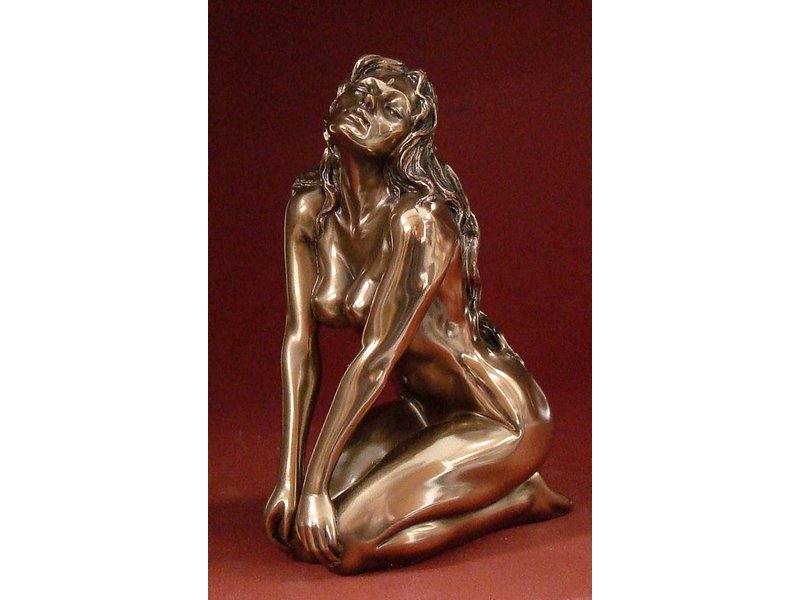 BodyTalk Nackte Frau - Skulptur in Bronze - M