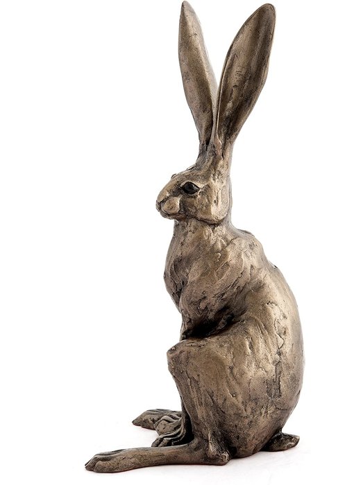 Frith Hare sculpture sitting - 34 cm