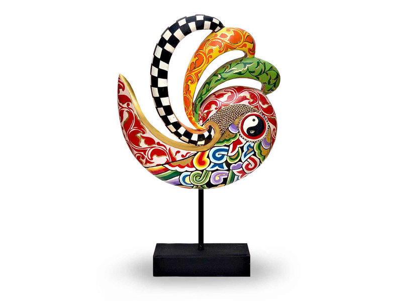 Toms Drag Escultura abstracta y colorida Blossom