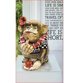 Toms Drag Monkey Lady Judy - monkey figurine