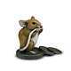 Mouse on coin stack