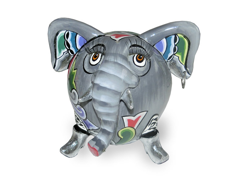 Handmade whimsical elephant figurine by Toms Drags - DECOVISTA - colorful design furniture, statues & wall sculptures Handmade whimsical elephant figurine by Toms Drags - DECOVISTA - colorful design furniture, statues & wall sculptures