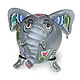 Elephant  Hathi - Silver
