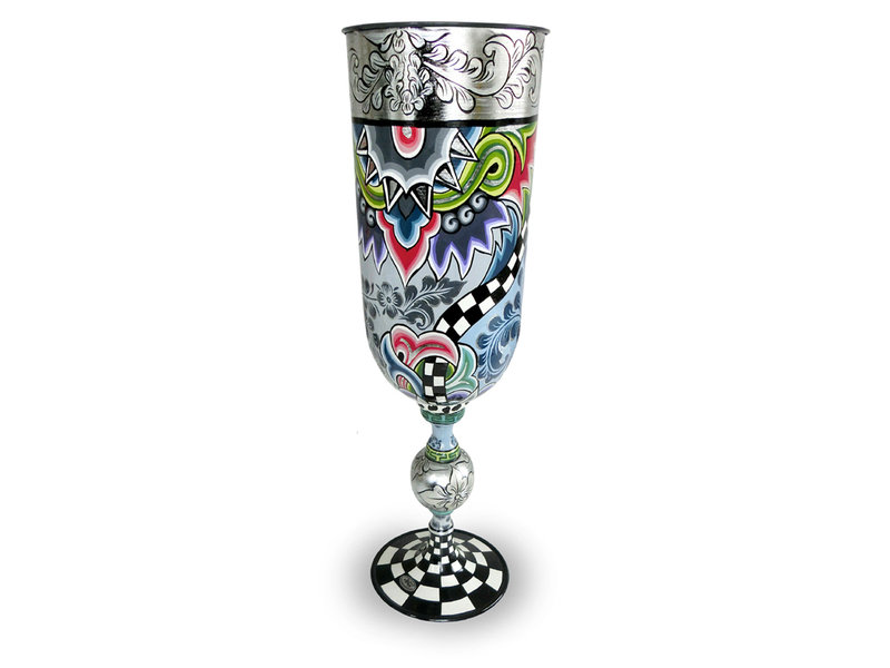 Toms Drag Vase, Cup  XL - Silver Line