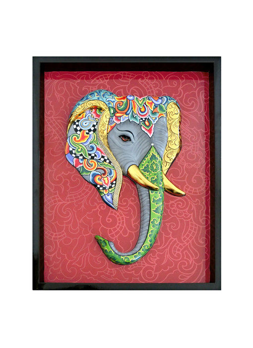 Toms Drag Wall deco relief Elephant