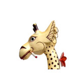 Toms Drag Giraf Roxanna XXL -  vooruit kijkend