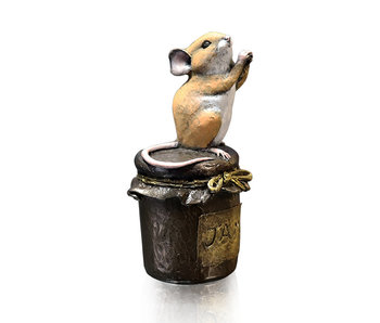 Michael Simpson Mouse on marmalade jar