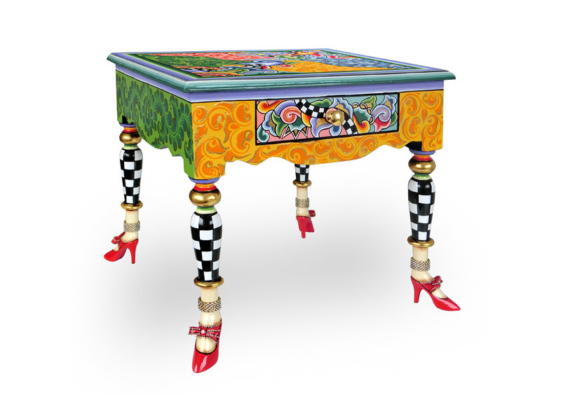 Toms Drag Side table Versailles collection in warm colours