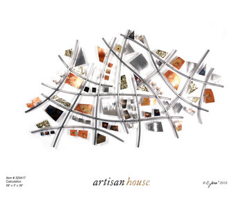 C. Jeré - Artisan House Wandsculptuur Calculation