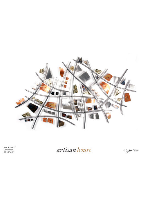 C. Jeré - Artisan House Wall sculpture  Calculation