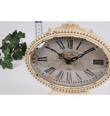 Baroque House of Classics Romantic vintage table clock in baroque style