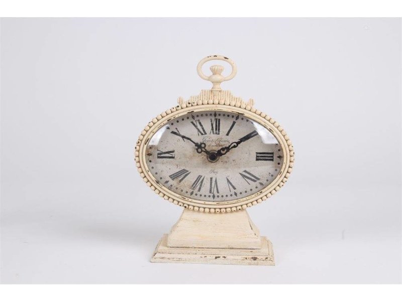 Baroque House of Classics Romantic vintage table clock in baroque style