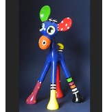 Jacky Art Farbenfrohe Statue eines Giraffe