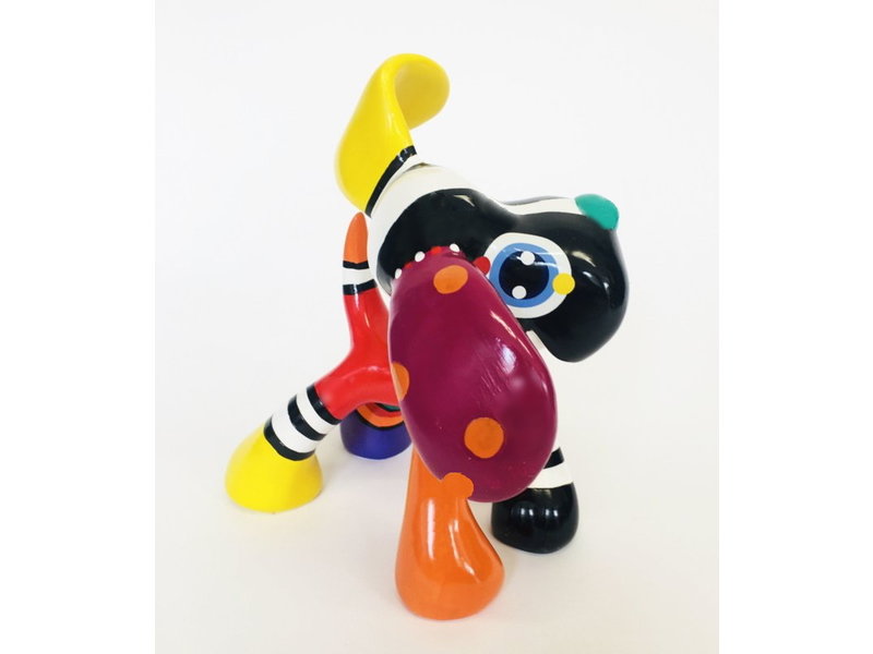 Jacky Art Stanley, brightly coloured animal figurine