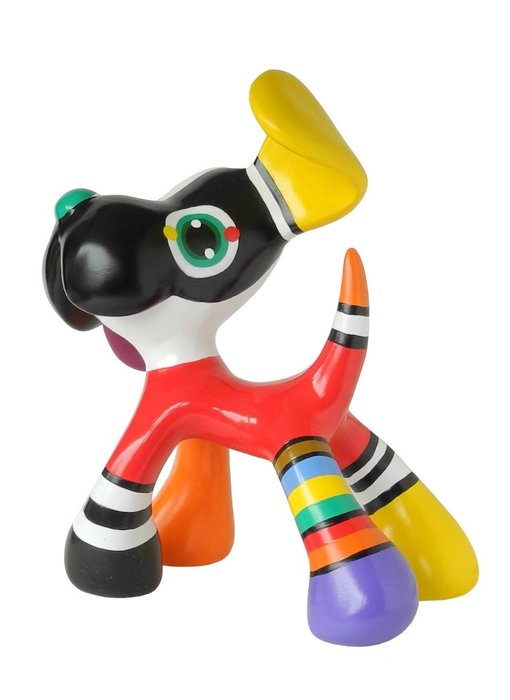 Jacky Art Colorido objeto de arte Perro Stanley