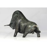 L' Art Bronze Bison sculpture in bronze