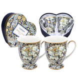 William Morris Gift set with two coffee mugs
