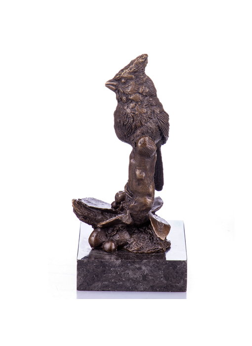 L' Art Bronze Vogel auf Ast - Bronze