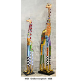 Toms Drag Large colored giraffe statue XL- 196 cm